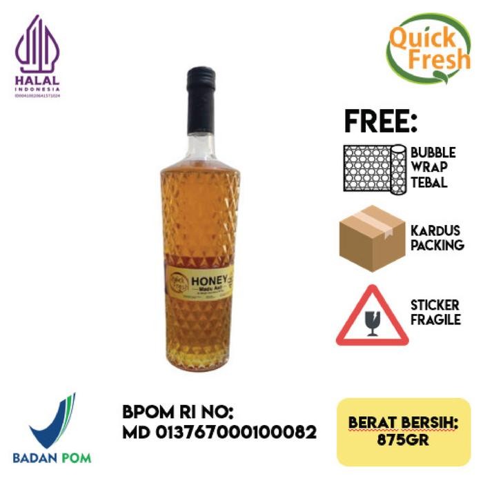 gwc5 Quick Fresh Honey Bottle Diamond 875Gr (Botol)