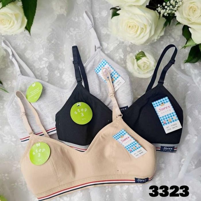 (Good) BH Bra Remaja Minibra Abg Step 3 Sorex Young 3323 Stripe