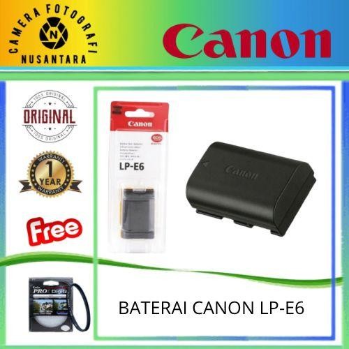 SALE  BATERAI CANON LP-E6 / BATTERY CANON LP-E6 / CANON LP-E6 ORIGINAL READY