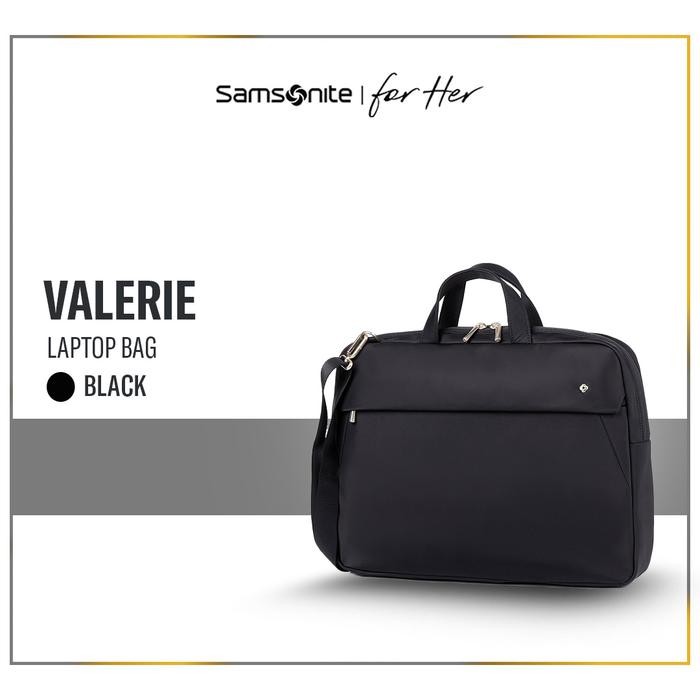 DISKON Samsonite Valerie Laptop Bag 14.1" - Black READY STOCK