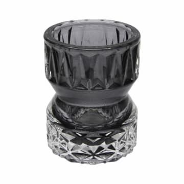 Arthome Tempat Lilin Dekorasi - Abu-Abu