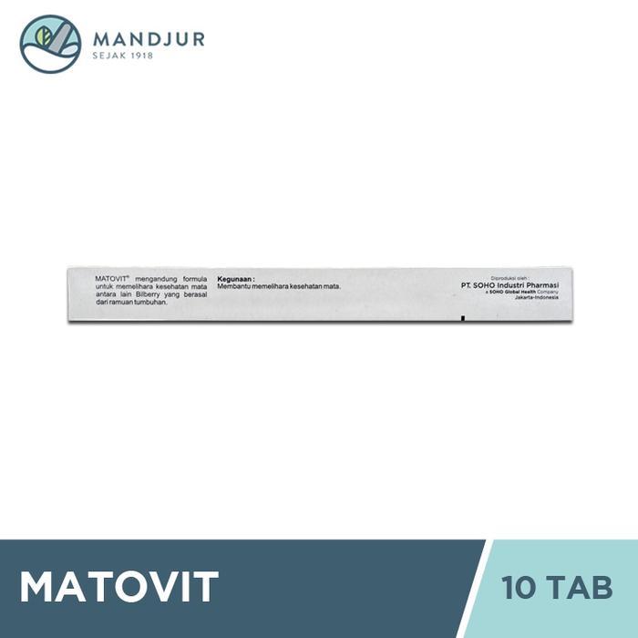 o1wl-- Matovit 10 Tablet - Suplemen Kesehatan Mata