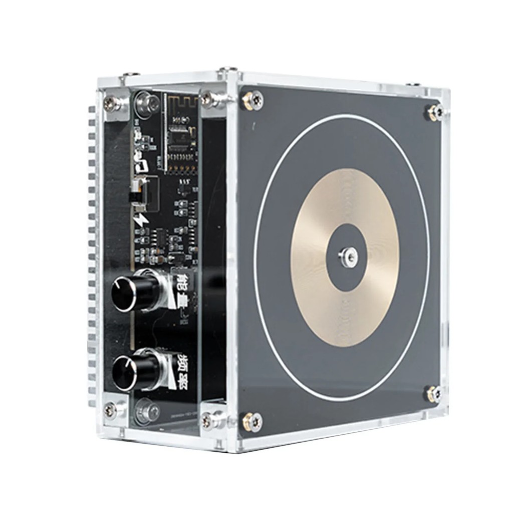 Handheld Electric Arc Music Tesla Coil with Power Supply, Can Light up Gas Bulbs, High Frequency Hig