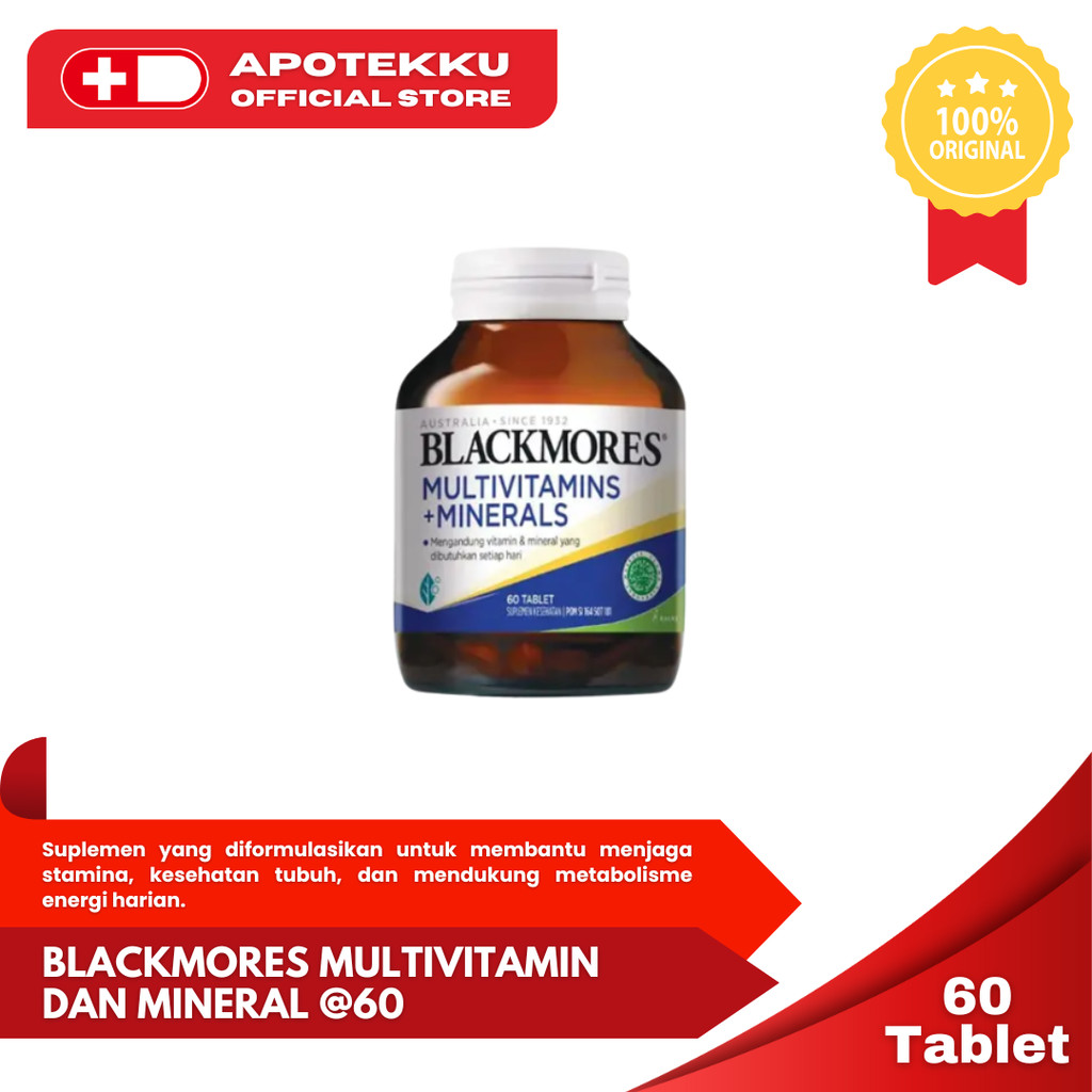 BLACKMORES MULTIVITAMIN DAN MINERAL @60