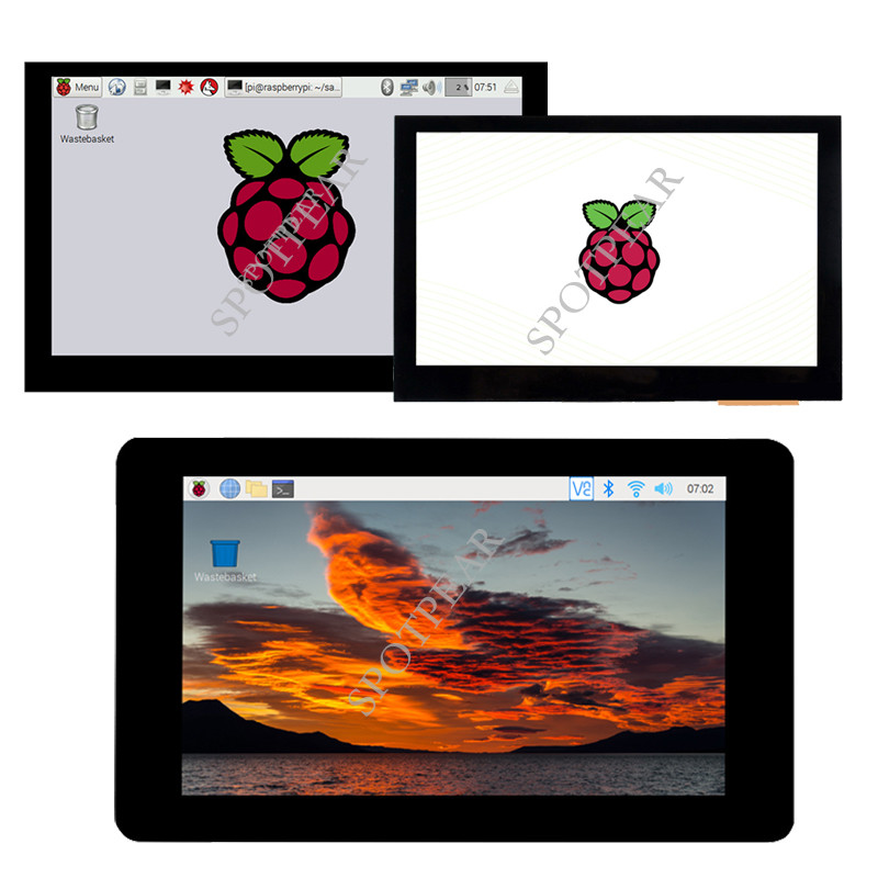 RASPBERRY PI MIPI DSI LCD DISPLAY CAPACITIVE TOUCH SCREEN OPTION 4.3INCH/5INCH/7INCH LCD