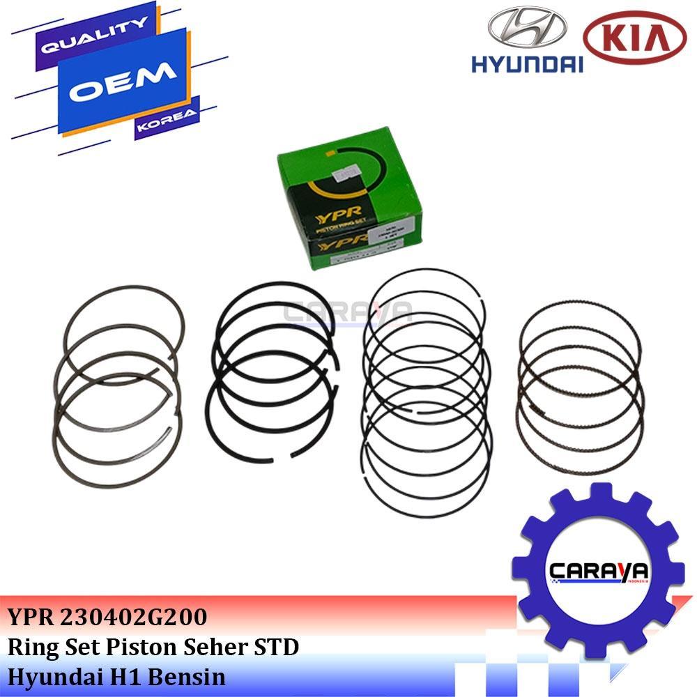 Ring Set Piston Seher Std Hyundai H1 Bensin