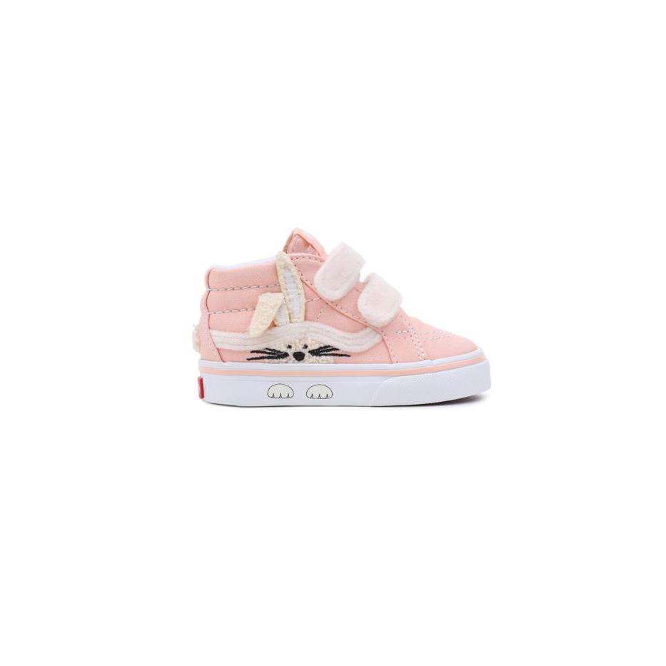 Ready Vans Toddler SK8-Mid Reissue V Rabbit Garden Party Peach Dust (1-4Y)