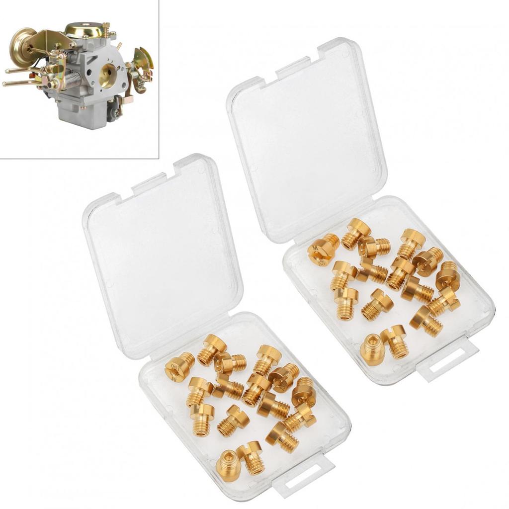 16Pcs 5Mm Carburetor Main Jet Kit Fit For Mikuni Vm22 Vm24 Vm26 / 125Cc 150Cc 200Cc 250Cc / Dirt Pit