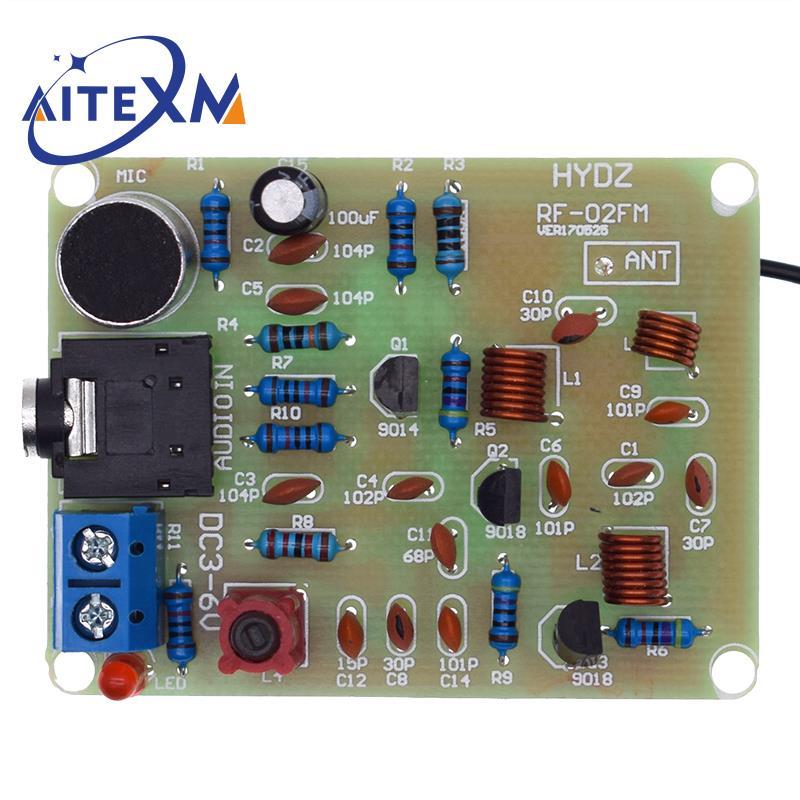 76-108MHz FM Stereo Radio DIY Kit Wireless FM Transmitter and Receiver Module Frequency Modulation S