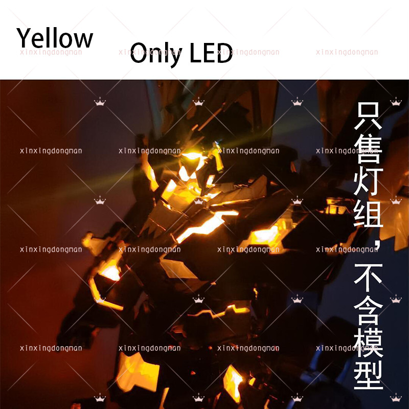 Daban Pg 1/60 Unicorn Banshee Phenex Led Sets Only Light Suit High Quality Collectible Anime Robot