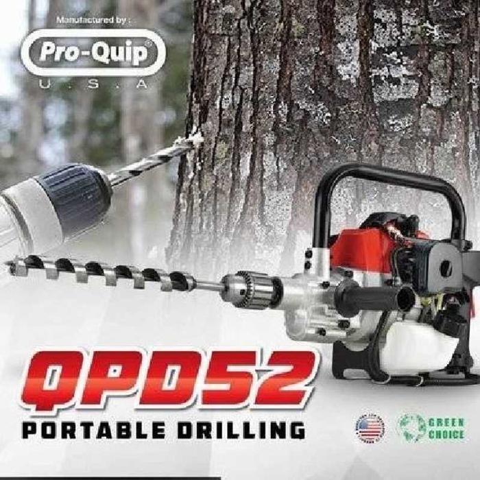 Mesin Bor Pohon Sawit Gaharu Mesin Bor Pohon Portabel PROQUIP QPD52