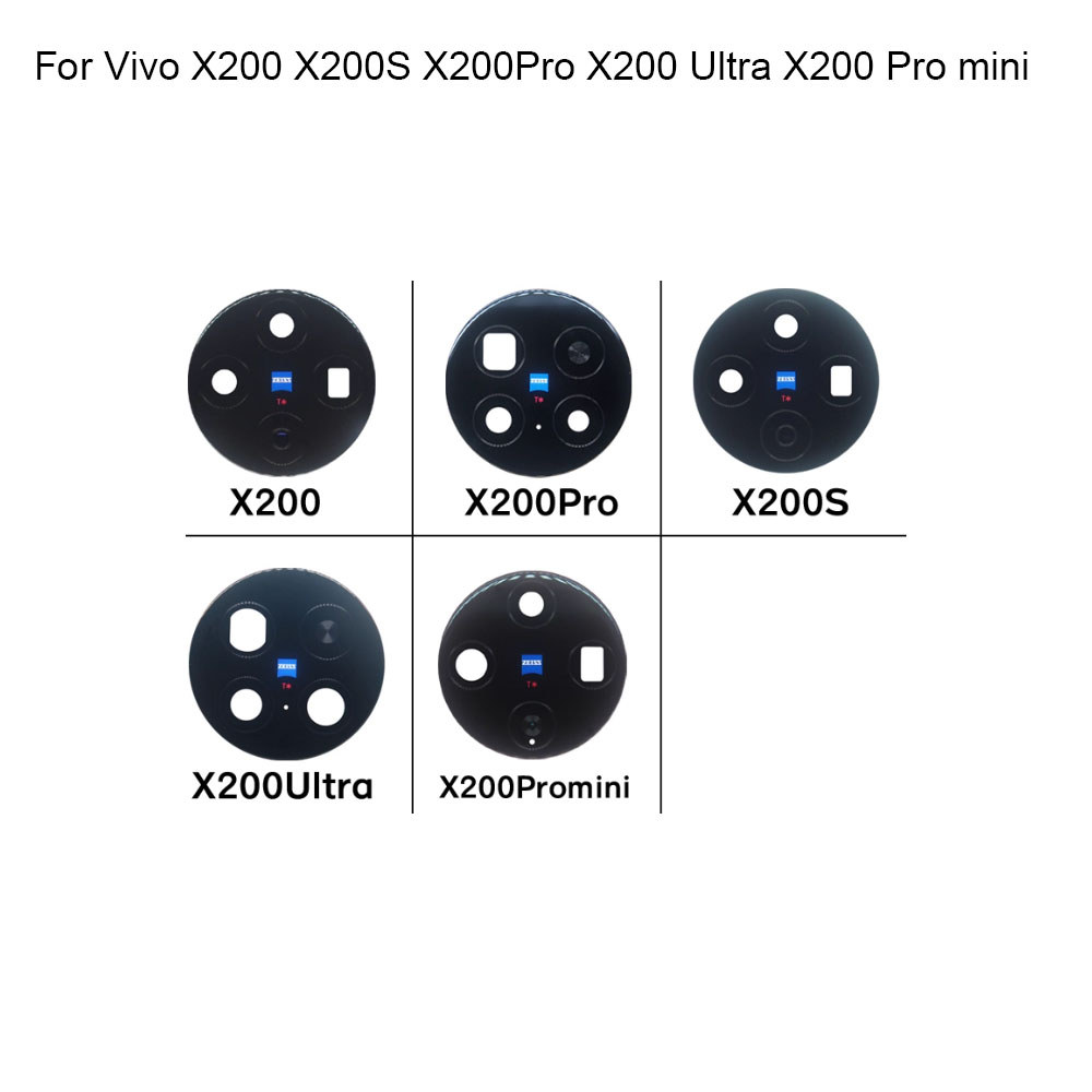 New For Vivo X200 X200S X200Pro X200 Ultra X200 Pro mini Rear Back Camera Glass Lens For Vivo X 200