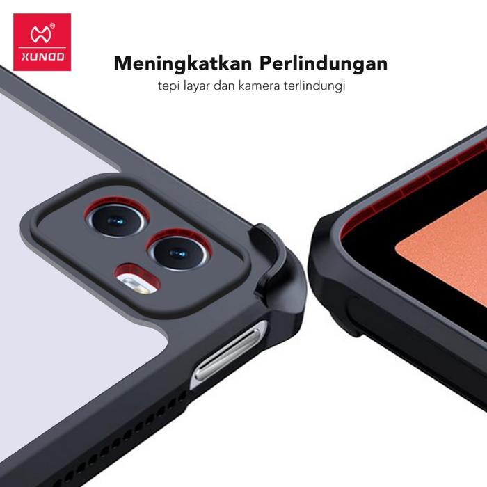 XUNDD Untuk xiaomi pad 5 / pad 5 Pro Tablet Case Holder Slim Clear PC / Shock Absorption Soft TPU