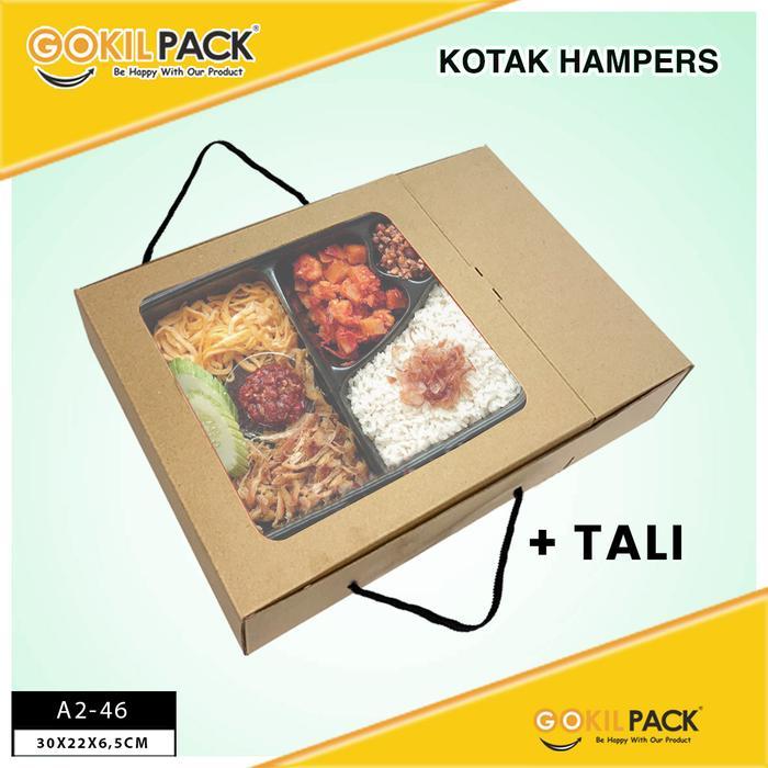 Terbaru Box Catering Mika Premium Uk.30X22X6.5/Box Catering Sekat - A2-46