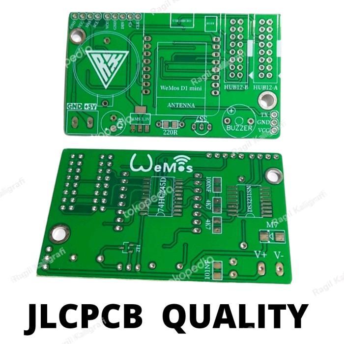 NEW PCB JWS ESP8266 2 HUB-PCB JWS WEMOS D1 MINI 2 HUB
