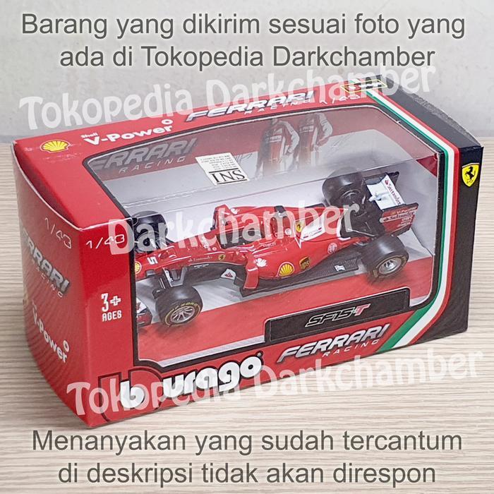 BBURAGO BURAGO 1/43 FERRARI RACING SF15-T