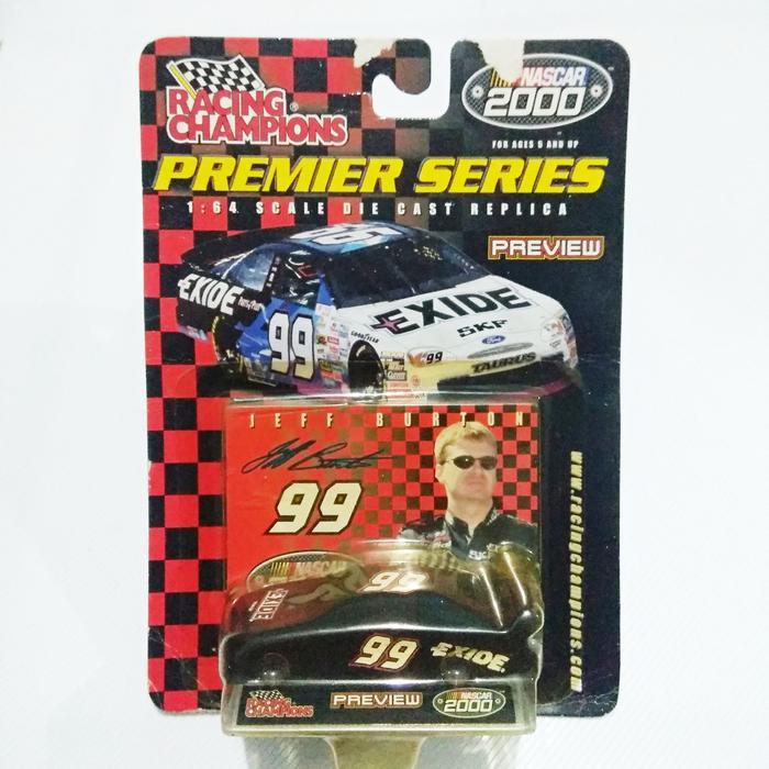 NASCAR NO 99 EXIDE SKF BURTON COV PREMIER SERIES RACING CHAMPIONS CARD
