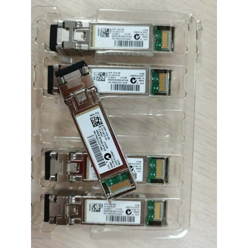 SFP-10G-SR 10-2415-03 V03 850nm 10GBASE-SR SFP+ Purpose Fiber Module Switch 10g Sfp/10GB Adapter Sfp