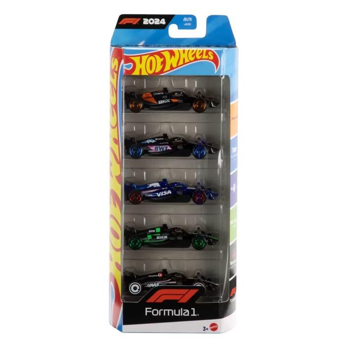 Hot Wheels 5 Pack Formula F1 Jgf58 Mclaren Kick Sauber Bwt Alpine Visa Moneygram