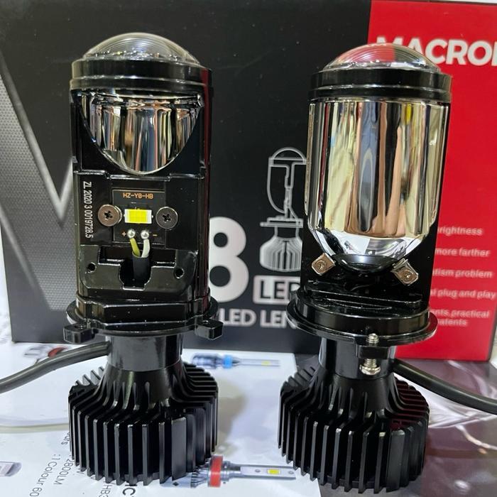 PROMO Bohlam led mini proji h4 v88 macrone