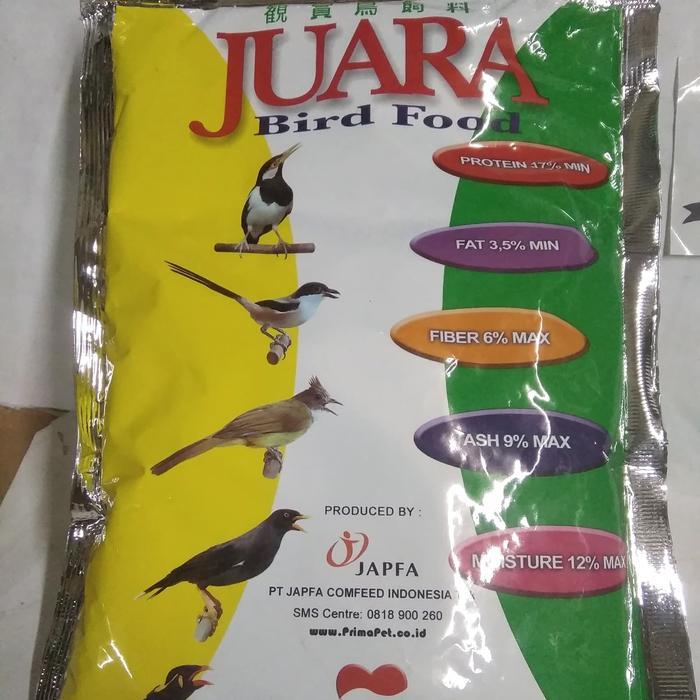 pakan burung juara bird food voer juara burung murai kacer beo