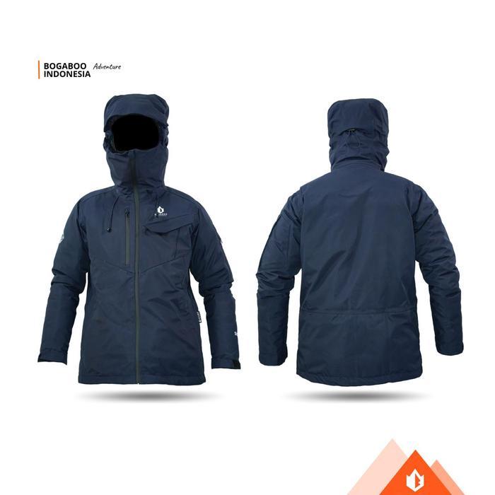 Salomon Advanture - Bogaboo Jacket 3 Layer Sigma Waterproof Pria Wanita Jaket Gunung Gorpcore Jaket