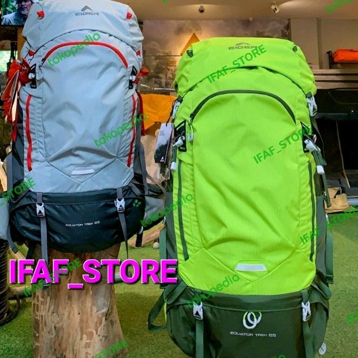 Eiger Equator Trek 65L Rucksack Hijau