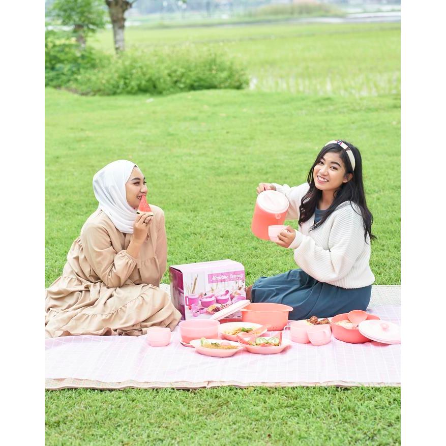 [TERMURAH] CPM Madeline Serving Set Baki Perasmanan 18 pcs