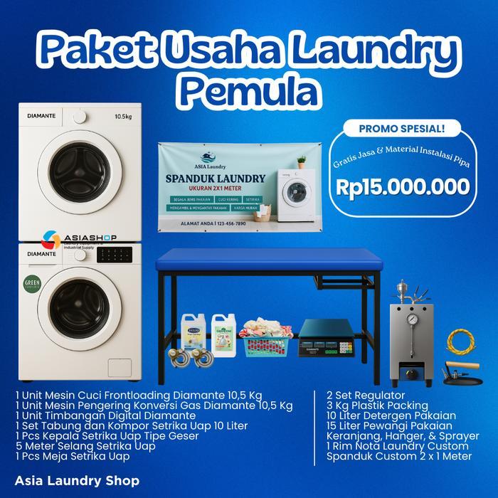 TERMURAH Paket Usaha Laundry Kiloan Pemula Cocok Untuk Pemula Usaha Laundry