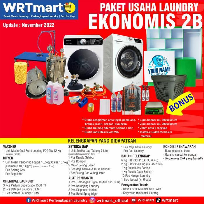 TERMURAH PAKET USAHA LAUNDRY EKONOMIS 2 / PAKET USAHA LAUNDRY RUMAHAN