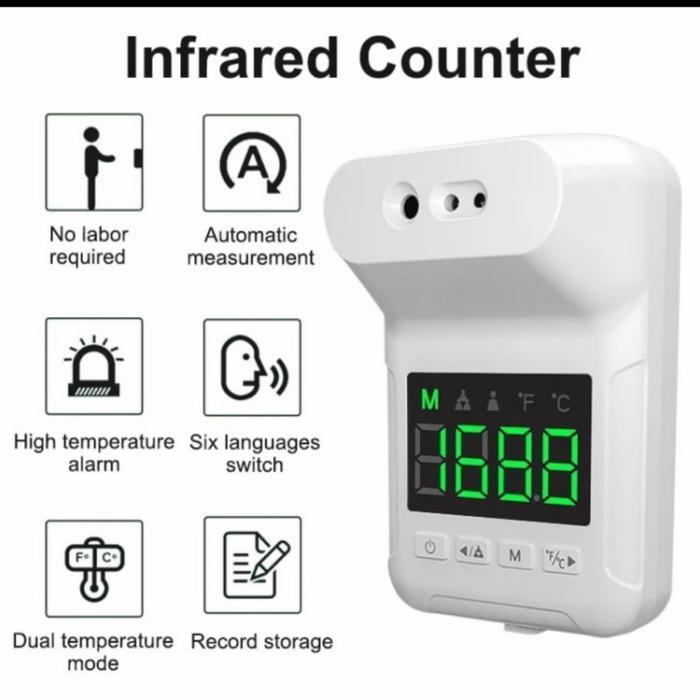 K-3X Thermometer Infrared Counter Digital
