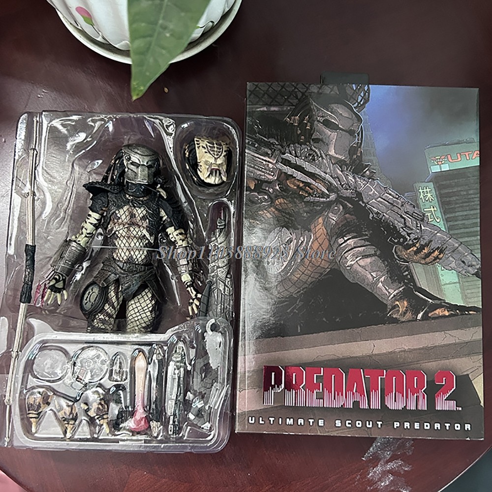 Predator Figrue Ultimate Shaman Elder Armored Lost Warrior Jungle Hunter Snake Vision Predator Alien