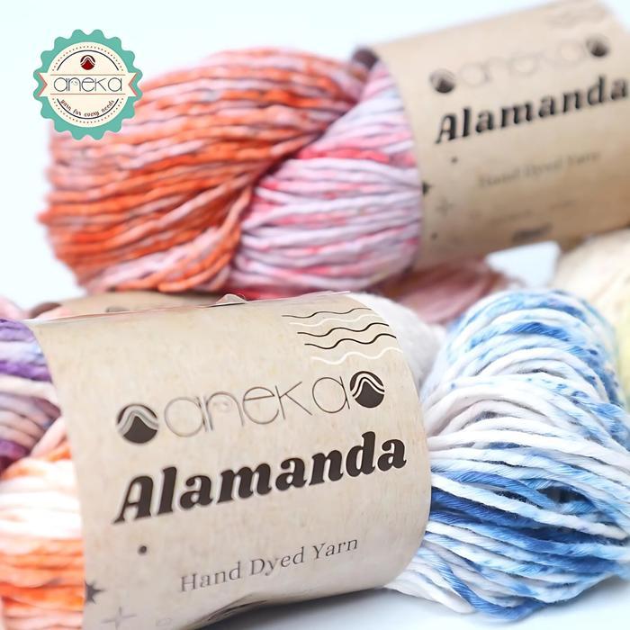 KATALOG - Benang Rajut Alamanda / Hand Dyed Yarn Cotton Yarn / Katun