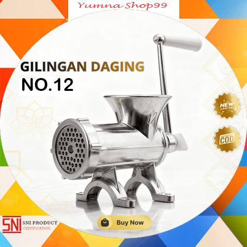 Flash Sale Gilingan Daging No.12 / Gilingan Daging Kacang / Penggiling Daging Manual Serbaguna No.12
