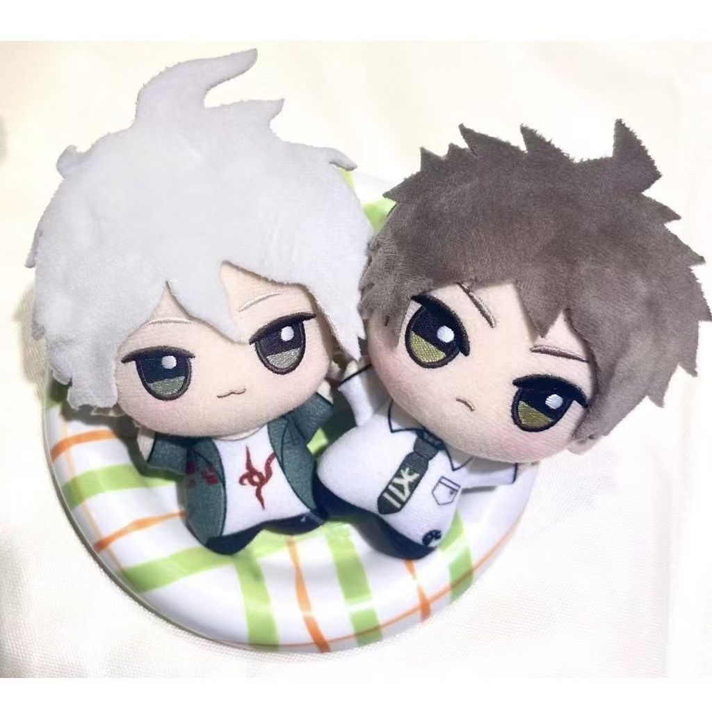 10CM Anime Danganronpa Hinata Hinata Mini Starfish Body Printed Plush Keychain Pendant Cotton