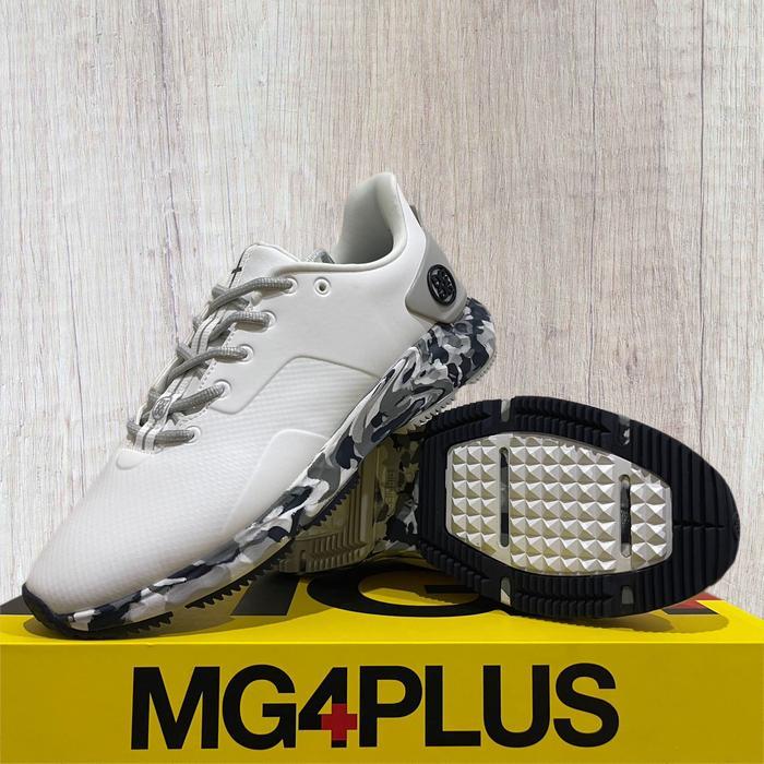 G/Fore Mg4+ Spikeless Shoes (White/Grey) Diskon