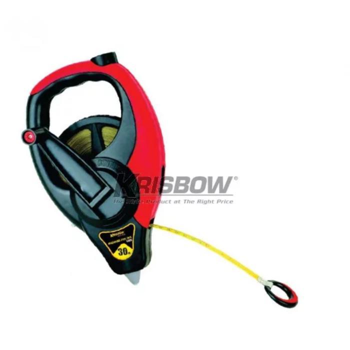 READYY STEEL MEASURING TAPE KRISBOW 50M TIME SPEED KW0103458