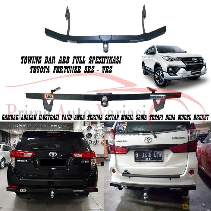 * Towing Bar Arb Besi Bumper Belakang Towing Bar - Fortuner Srz Vrz *