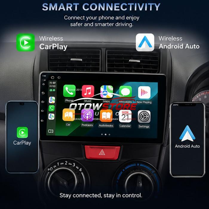 HEAD UNIT ANDROID AVANZA, XENIA, VELOZ 2013 - 2018 9 INCH DSP CARPLAY GPS YOUTUBE NETFLIX RAM 2 , 4