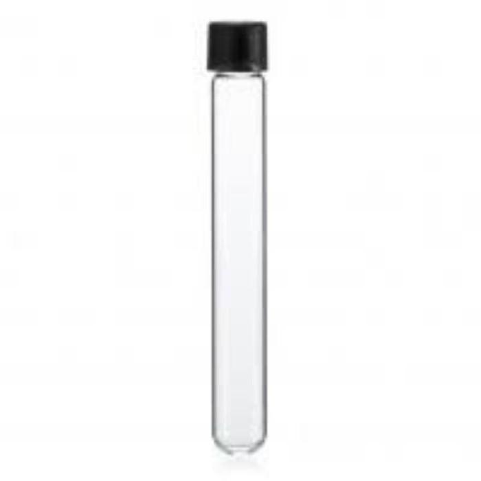 Tabung Reaksi Kaca Test Tube Tutup Ulir 13 mm x 100 mm 7 ml Iwaki