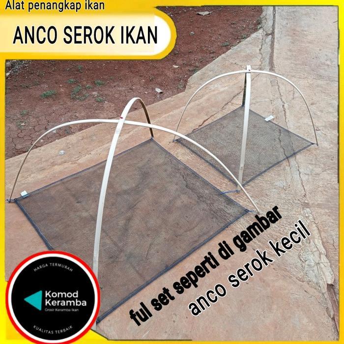 anco ikan sirib serok panen ikan ful set jaring penangkap ikan perangkap ikan siap pakai Pancing