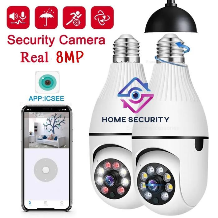 IP CAM Bohlam 360 IP Camera 360 bohlam ICSee CCTV