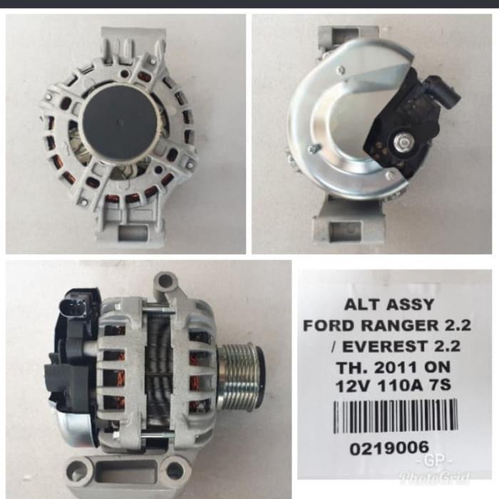Dinamo Alternator Ford Ranger 2.2 Ford Everest 2.2 110A 12V 0219006