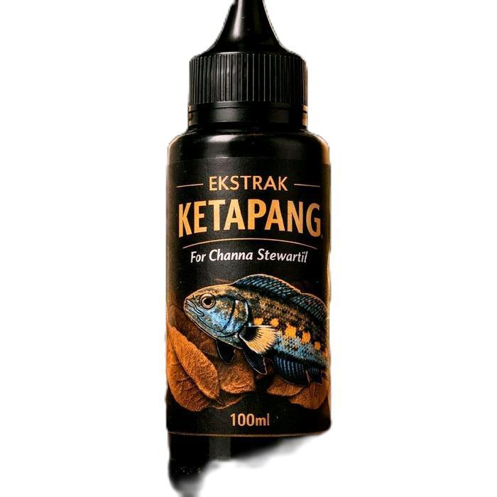NEW PRODUCT EKSTRAK KETAPANG CAIR UNTUK CHANNA STEWARTII 80ML - TALENAN KITCHENWARE