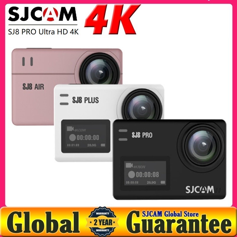 SJCAM SJ8 Plus 4K Action Camera 12MP CMOS Waterproof Touchscreen EIS