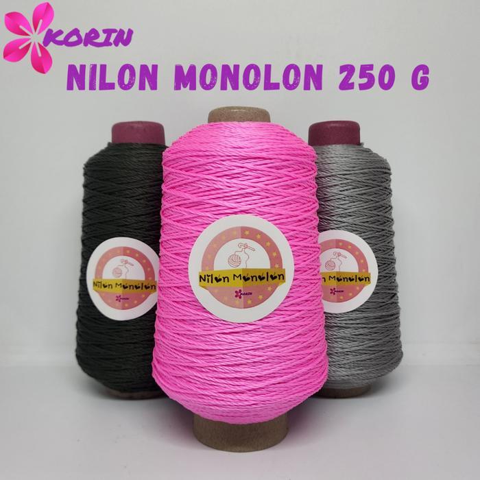 Benang Nilon Monolon 250Gram / Nylon Prolene / Nylon Monolon Pp 250Gr / Nilon Pp / Benang Rajut