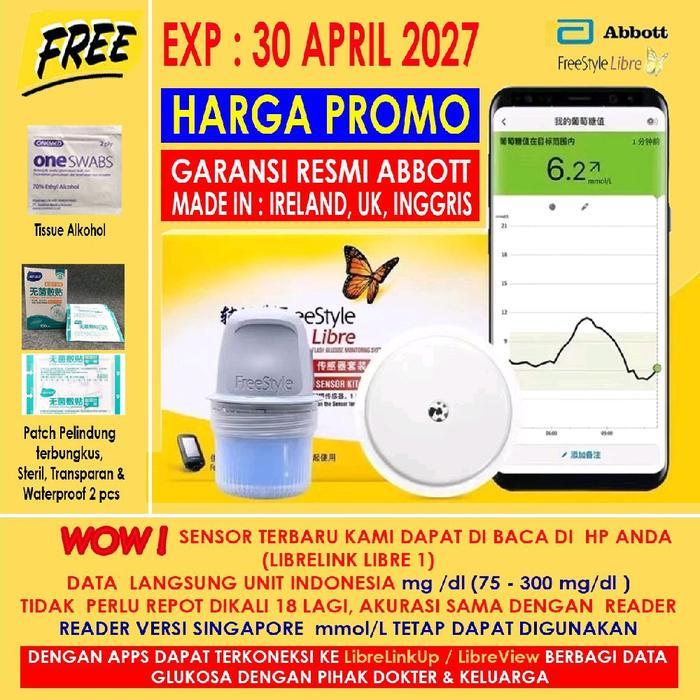 Freestyle Libre Sensor Jaminan 1000% Ori Dari Abbott - Termurah