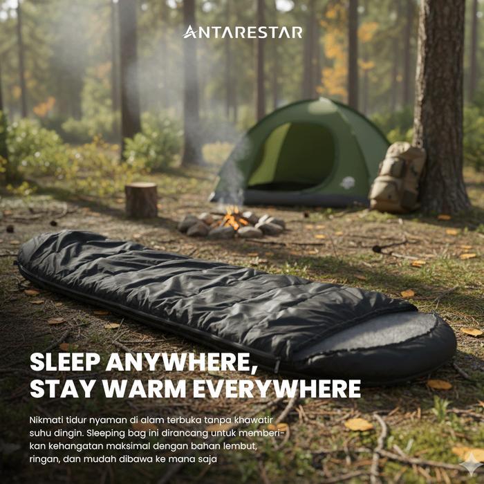 READY Paket Hemat Polar Bulu Tidur Camping Matras Bag Tikar SBP-MTL