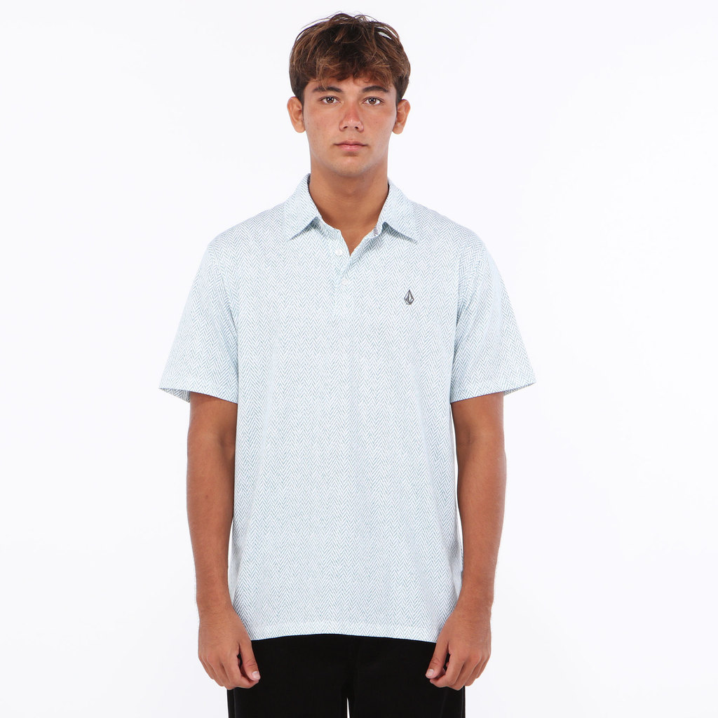 VOLCOM - MPL KEEN SHORT SLEEVE POLO WHITE