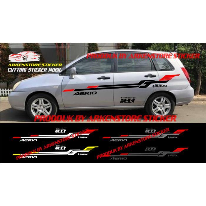 Terbaru Sticker Mobil Aerio Cutting Sticker Stiker Mobil Suzuki Aerio